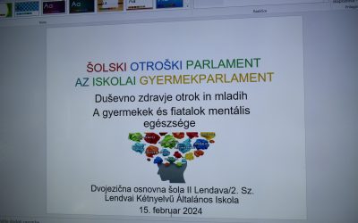 Šolski otroški parlament/ Iskolai gyermekparlament