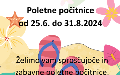 Počitnice/Vakáció